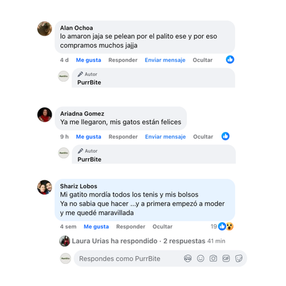 PurrBite™ Pack de Sticks Dentales de Silvervine