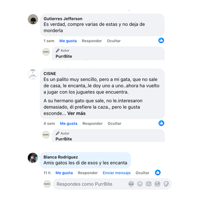 PurrBite™ Pack de Sticks Dentales de Silvervine