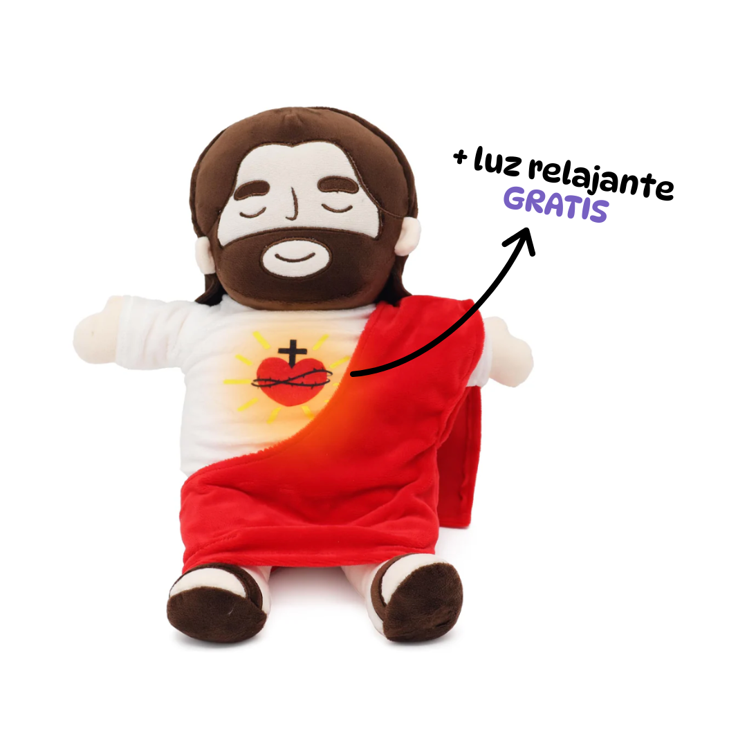 Peluche Cristiano con Efecto de Respiración